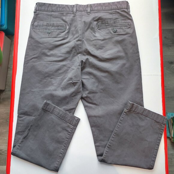 H&M casual pants regular fit grey men's size 34 - Picture 3 of 8